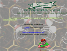 Tablet Screenshot of cervetius.nl
